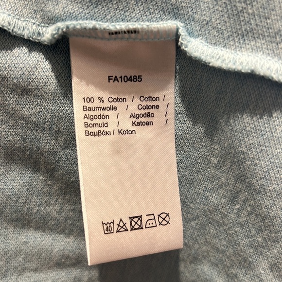 Lacoste classic fit US 4XL fr9 polo, light blue (muted aqua? Nice colour) - Picture 5 of 8